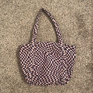 Baggu Mini Cloud Bag Trippy Checker